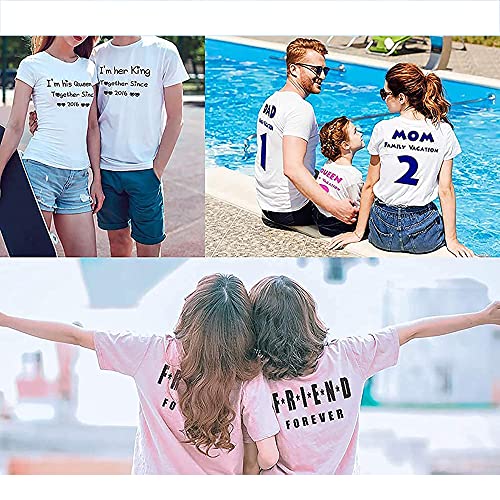 ORJ 5 PCS Unisex Sublimation Blank T Shirt White Polyester Shirts Crew Neck Short Sleeve for Sublimation T Shirt - Image 5