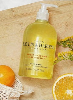 Baylis & Harding Sweet Mandarin and Grapefruit Hand Wash 2x500ml  - Image 5