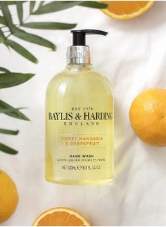 Baylis & Harding Sweet Mandarin and Grapefruit Hand Wash 2x500ml  - Image 3