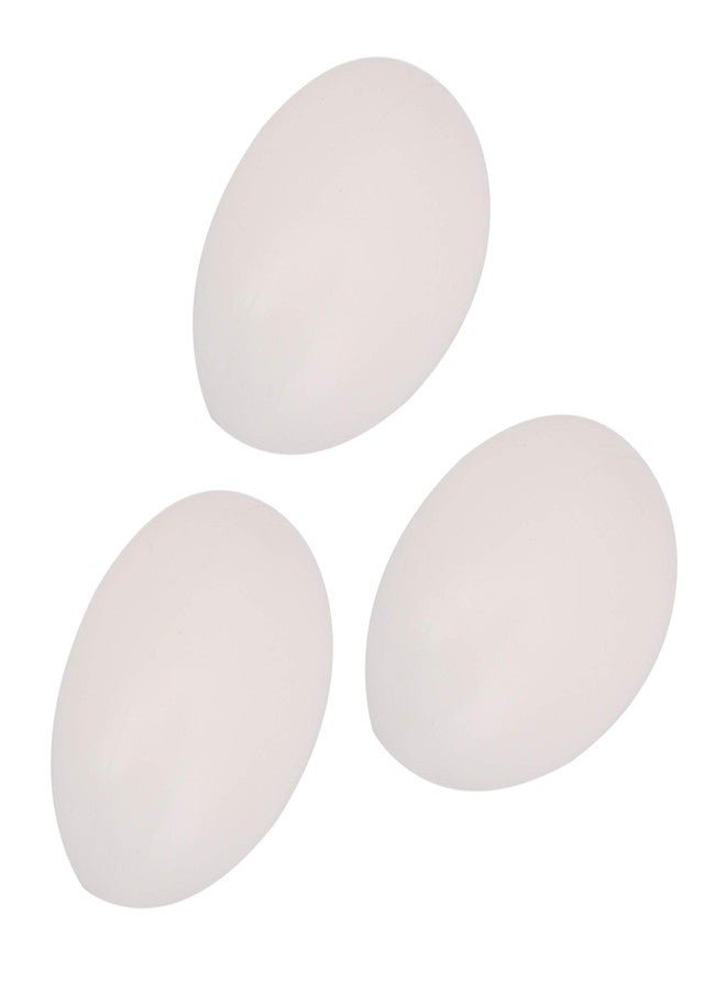 BQLZR Premium White Solid Plastic Eggs Dummy Eggs for Racing Pigeons Bag Trick White 36 x 26mm Pack of 10 - Image 2