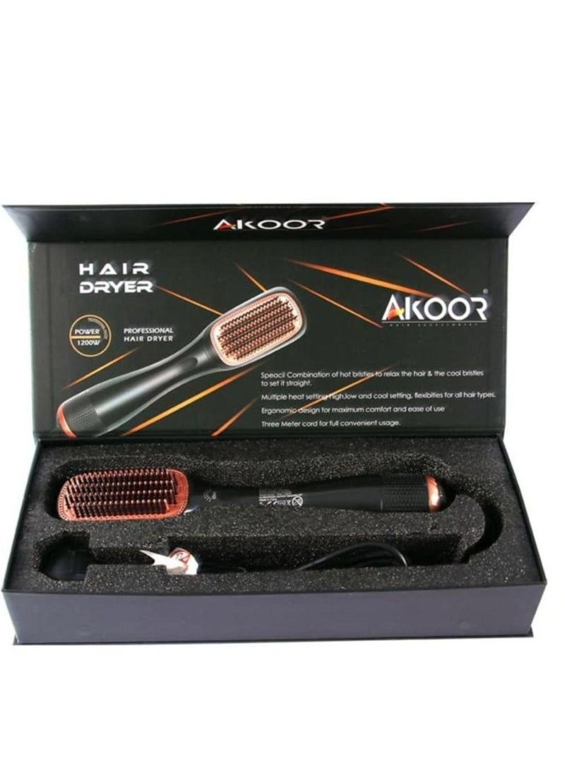 أكور مجفف ومصفف فرشاة 2 في 1 - Image 2