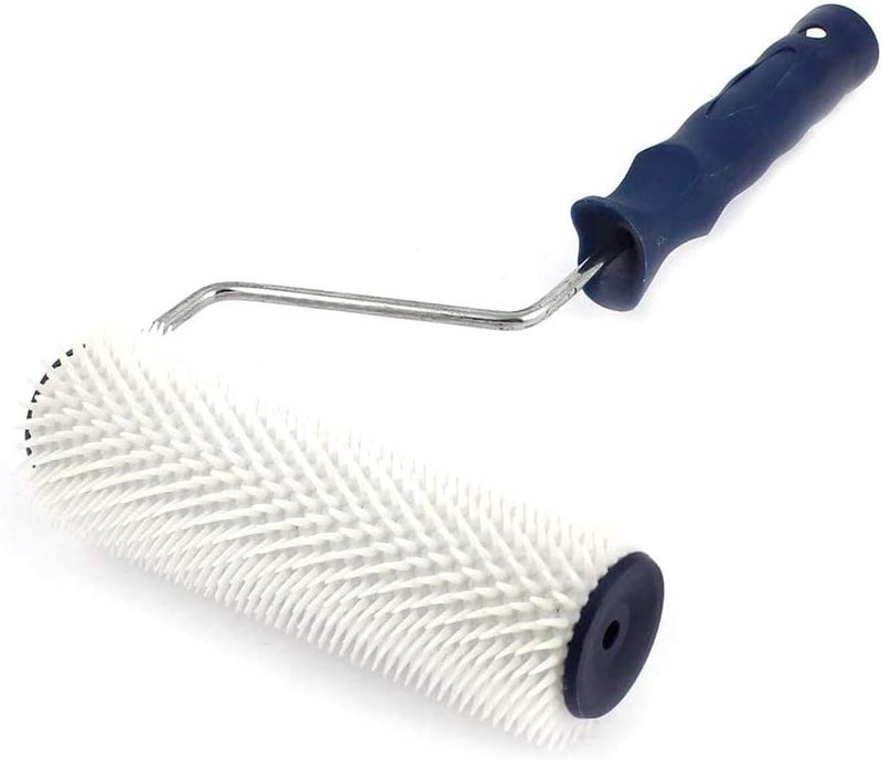 BTMB 23cm/9'' Aeration Latex Floor Self Leveling Screed Spiked Roller - Image 1