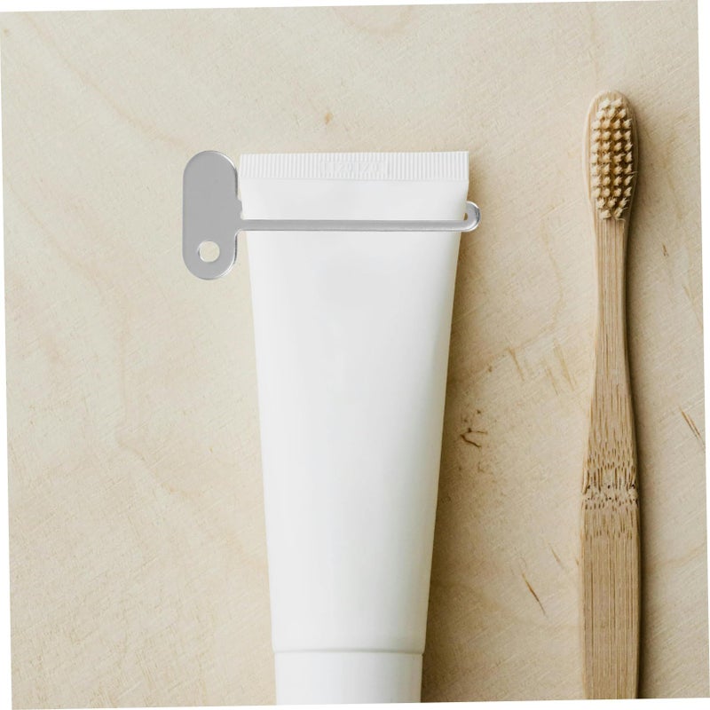 6 Pcs Metal Toothpaste Tube Squeezer Roller Dispenser Efficient Usage Friendly Design - Image 5