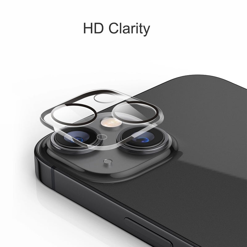 Ailun 3 Pack Screen Protector for iPhone 15 Plus [6.7 inch] + 3 Pack Camera Lens Protector with Installation Frame,Case Friendly Tempered Glass Film,[9H Hardness] - HD - Image 4