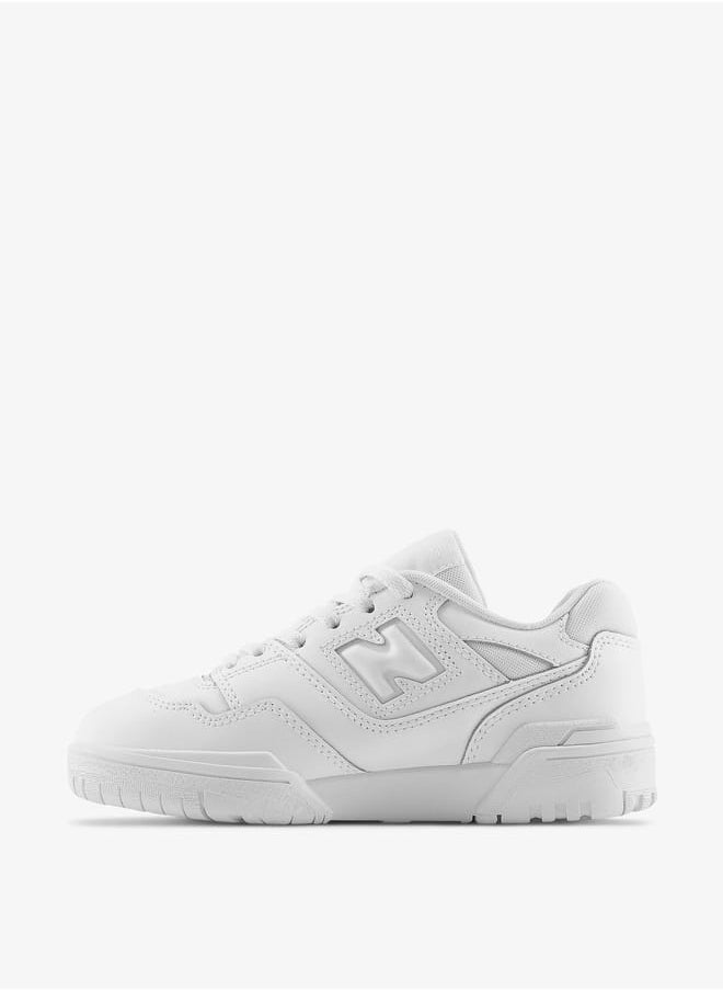 New Balance Boy's Panelled Sports Shoes with Lace-Up Closure  - Image 3