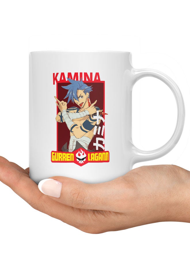 LIT Gurren Lagann Mug Gurren Lagann Mug for Coffee Kamina Gift Mug Team Gurren Tengen Jeeha Village-Manga Fan Gift - Image 3