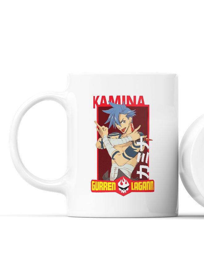 LIT Gurren Lagann Mug Gurren Lagann Mug for Coffee Kamina Gift Mug Team Gurren Tengen Jeeha Village-Manga Fan Gift - Image 2