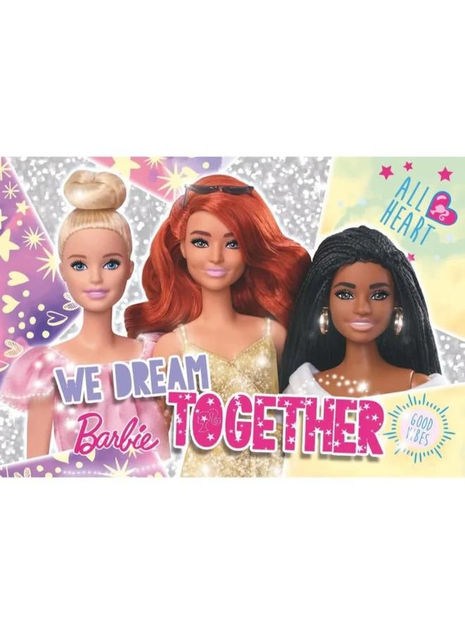 Lisciani Barbie "We Dream Together" Glitter Puzzle - 60 Pieces - Image 2