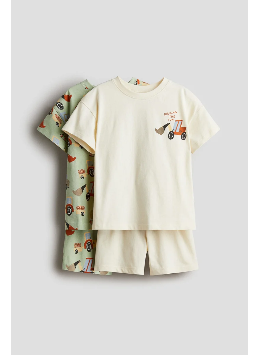H&M 2-Pack Cotton Pyjamas