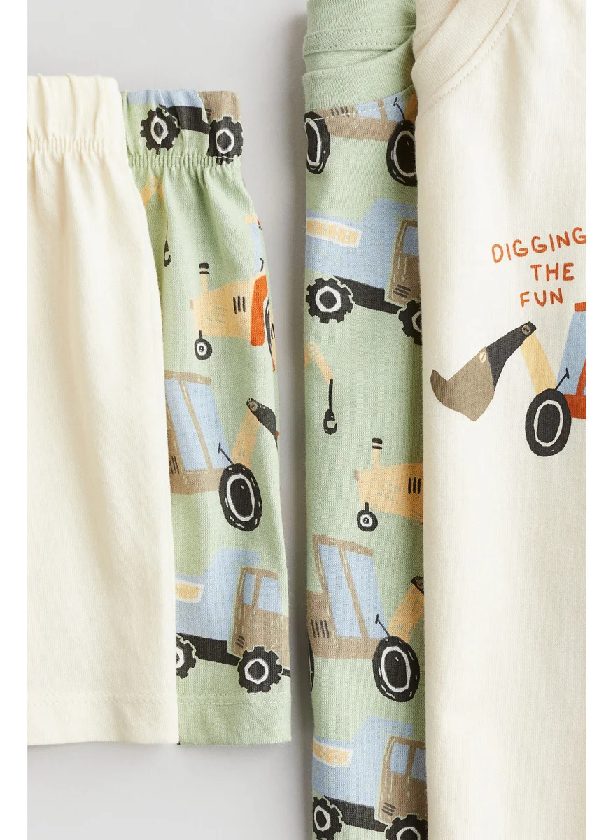 H&M 2-Pack Cotton Pyjamas