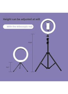 General 10 Inch Fill Light Source Manufacturers LED Net Red Live Photography Light Mobile Phone Desktop Self-timer Beauty Light Set-Color:10 Inch Fill Light (single Lamp)  - Image 5