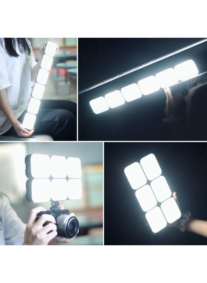 Ulanzi VIJIM VL100C Bi-Color LED Video Light on Camera With Adjustable Stand, Mini Rechargeable 2000mAh Camera Light, CRI95+ Dimmable 2500-6500K Ultra Bright Photo and Video Lighting, Fill Lamp - Image 5