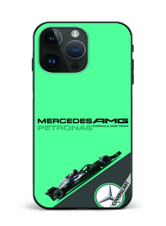 COVERSCART غطاء حماية لجهاز آبل آيفون 15 برو ماكس بتصميم فورمولا 1 متعدد الألوان - Image 1