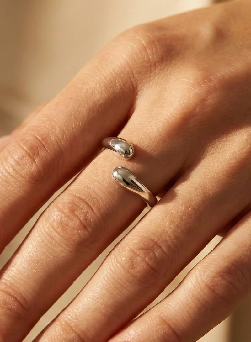 ليو جو خاتم ليو جو هالو فضي