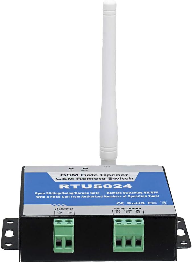 كلاراكو مفتاح مرحل فتح البوابة GSM، وحدة تحكم عن بعد في الوصول إلى الباب يتم التحكم بها عن طريق مكالمة هاتفية محمولة، RTU 5024 - Image 3