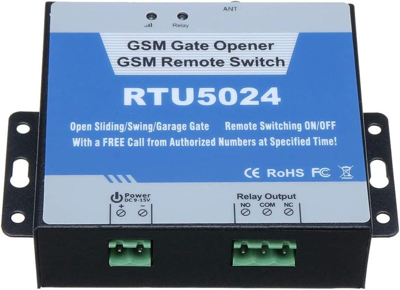 كلاراكو مفتاح مرحل فتح البوابة GSM، وحدة تحكم عن بعد في الوصول إلى الباب يتم التحكم بها عن طريق مكالمة هاتفية محمولة، RTU 5024 - Image 4