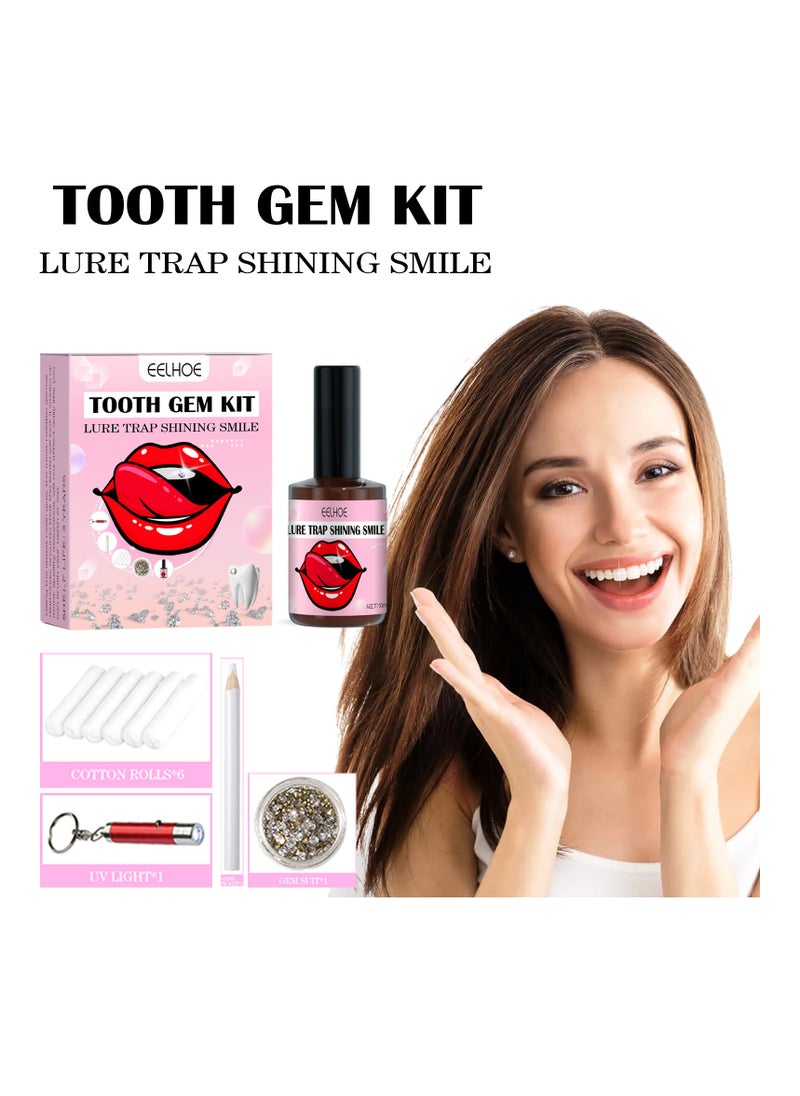 EELHOE Dental Gemstone Set Aesthetically pleasing  sturdy and reliable  easy to remove and install  - Image 1