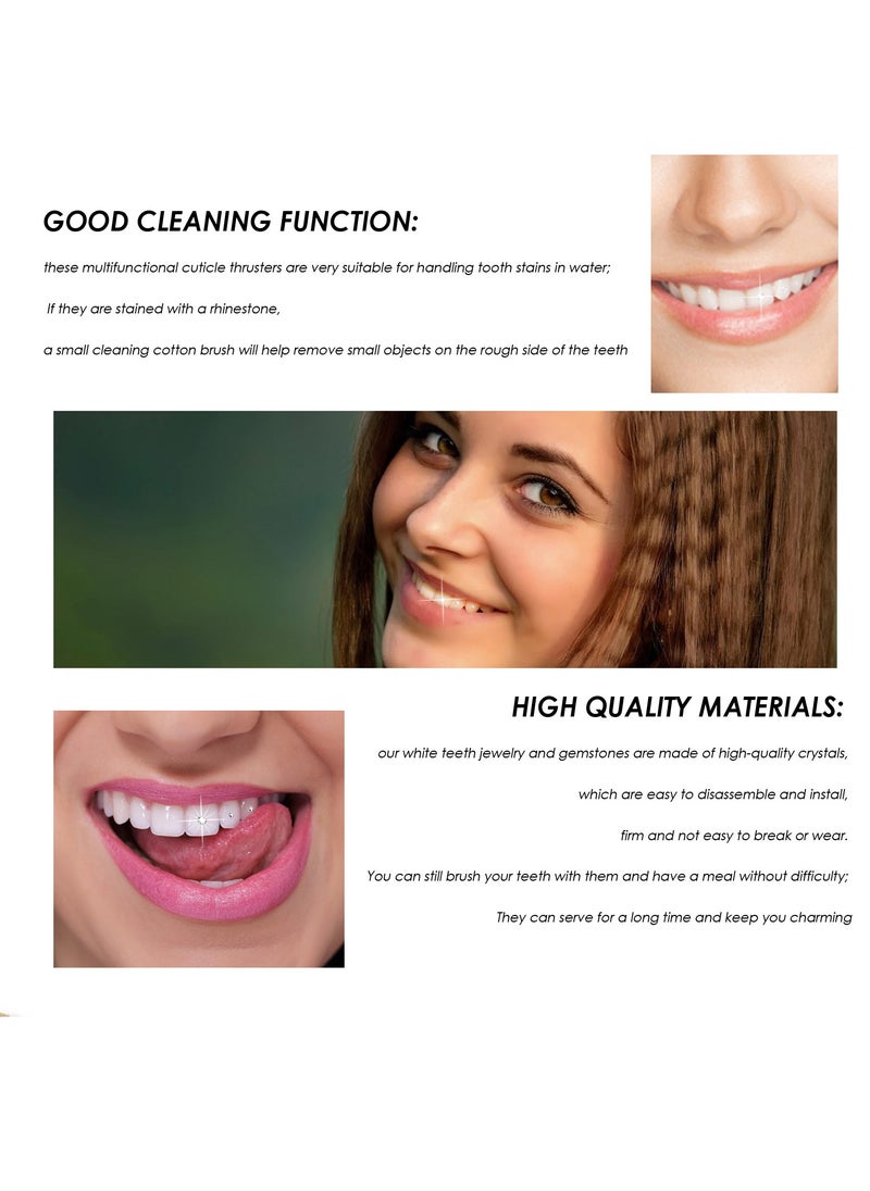 EELHOE - Dental Gemstone Set Aesthetically pleasing  sturdy and reliable  easy to remove and install - Image 1