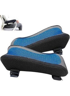 Armrest Pad Memory Foam Elbow Pillow Ergonomic Arm Rest Cover Pillow Comfy Forearm Support Cushion Pads With Cooling Gel Breathable Mesh Cover For Universal Office Gaming Chair Pressure Relief 2 Pcs - pzsku/ZC3E179231DF0FBD5200FZ/45/_/1740916420/c54f7f3d-3fdb-4c04-b5c3-d749c74f0e5c