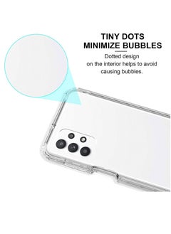 KASTWAVE Case for Samsung A32 5g Phone Clear Transparent Reinforced Corners TPU Shock Absorption Flexible Cell Cover Galaxy 6.4inch  - Image 3