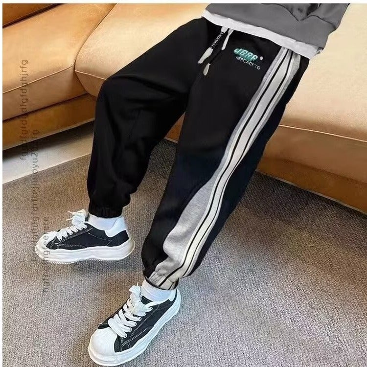 Children'S Boys' Pants Children'S Spring Casual Pants Boys Spring Cool Handsome Pants - Image 5