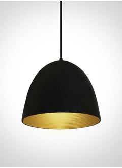 Modern Shade Suspension Light,Dining Table Suspension,Bar Light,Kitchen Suspension,Diameter 30 cm,Circular,E 27 Socket ,Black - Brass Finish,Cable Height Adjustable Up to 1.6 meters - pzsku/ZC3E197A2E3C74144A463Z/45/_/1675421691/67bfae69-54df-4741-b430-ebd984d18cf2