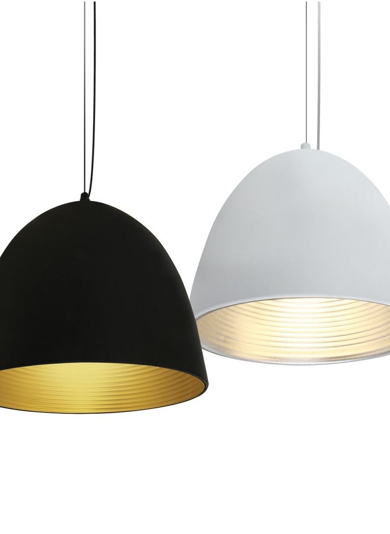 Generic Modern Shade Suspension Light,Dining Table Suspension,Bar Light,Kitchen Suspension,Diameter 30 cm,Circular,E 27 Socket ,Black - Brass Finish,Cable Height Adjustable Up to 1.6 meters  - Image 3