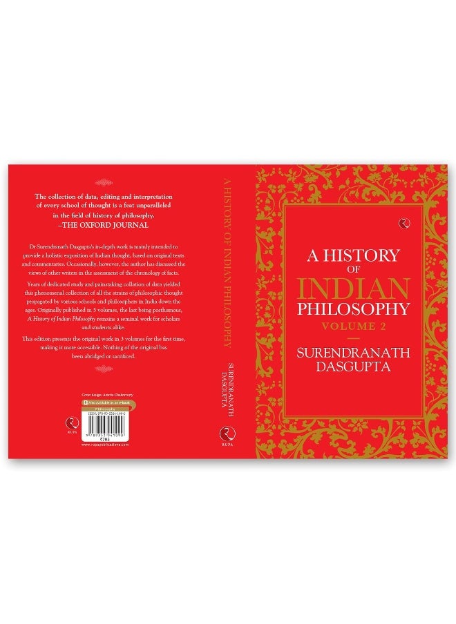 A HISTORY OF INDIAN PHILOSOPHY: VOLUME II  - Image 5