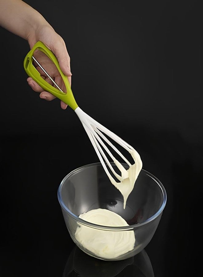 GION Multifunctional Egg Beater for Whisking Blending Froth Whisker Latte Maker for Milk Coffee Egg Rotating Hand Blender Mixer Whisk Egg Beater (1Pcs) - Image 1