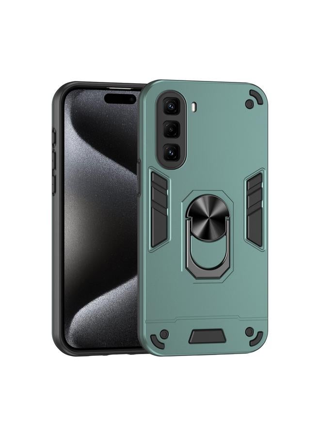 The Bros Phone Case For Infinix Hot 50 Pro+ 4G Shockproof Metal Ring Holder Phone Phone Case - Image 1