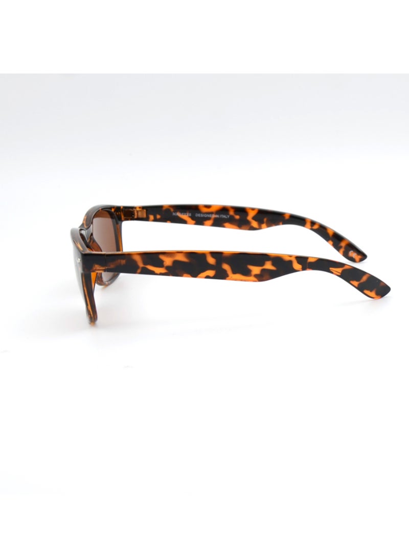 MADEYES نظارات شمسية للرجال بحماية من الأشعة فوق البنفسجية EE7P159-3 - ديمي - Image 3