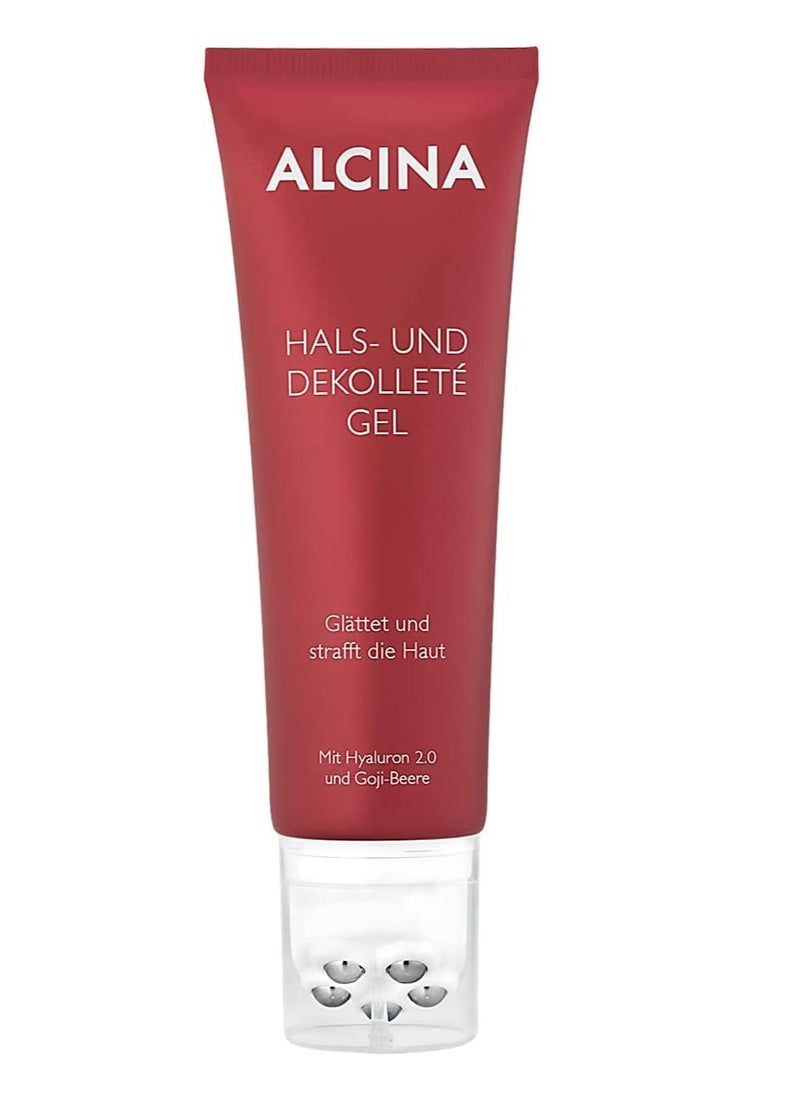 ALCINA - Anti-Aging Neck & Décolleté Cream With Hyaluron 2.0 & Goji Berries Non-Sticky and Non-Greasy 100ml Made in Germany - Image 1