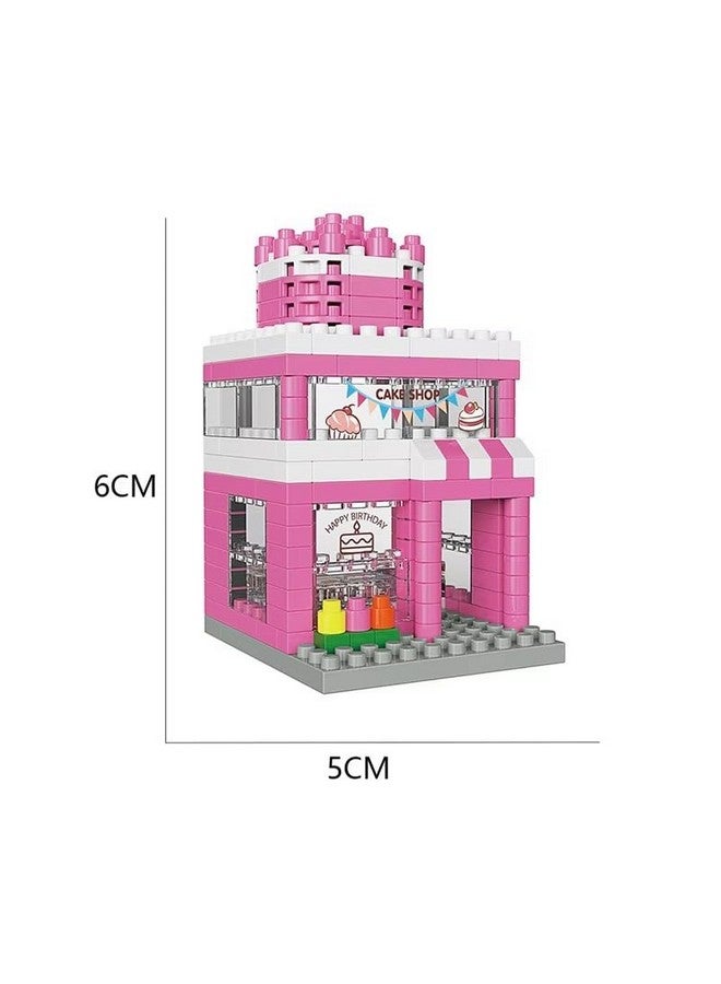 SUPER TOY 228 Pcs Mini Cake Bakery Building Block 3D Stack Brick Shop Educational Toy for Kids 5-15 Years, Boys & Girls Birthday Gift - Image 2