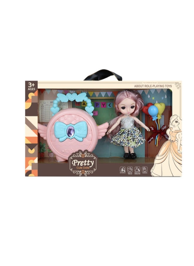 Basmah Pretty Cute Doll W/ Accessories Bag  - Image 1