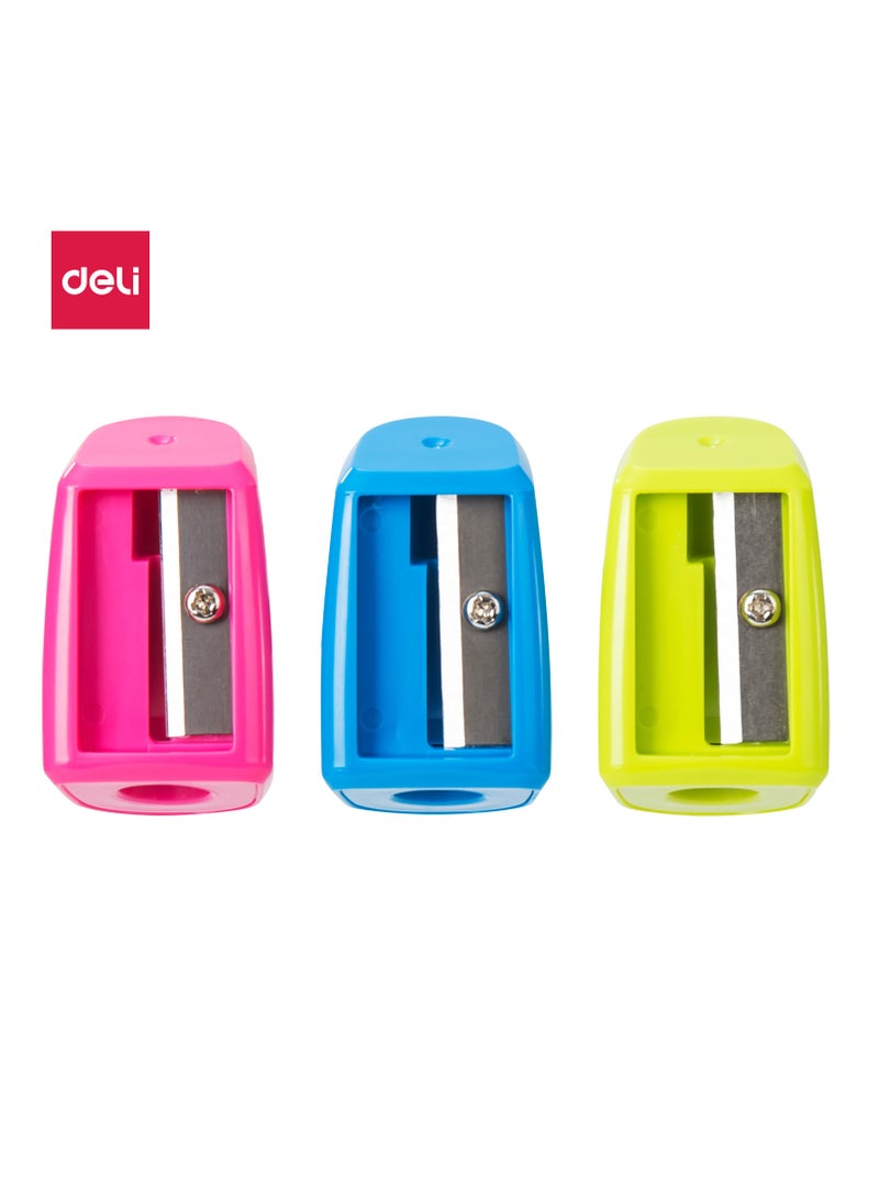 ديلي مبراة أقلام رصاص من اللوازم المدرسية مكونة من 36 قطعة، متعددة الألوان - Image 1