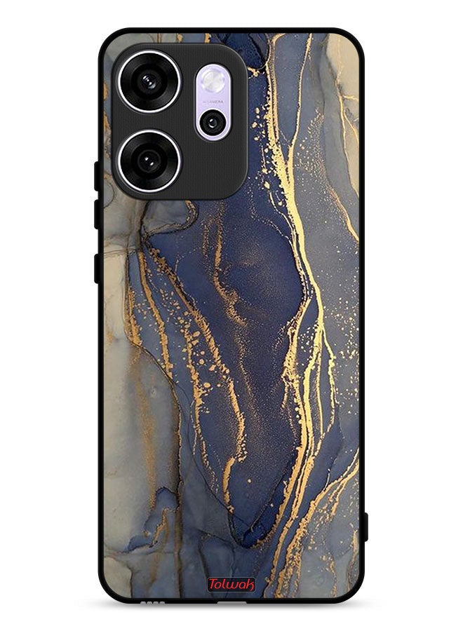 Tolwak Oppo Reno14 F Protective Case Cover Gliter Marble Pattern - Image 1