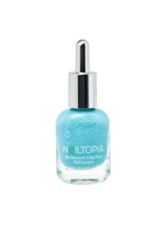 Nailtopia Biosourced Chip Free Nail Lacquer All Natural Strengthening Biotin And Superfoodinfused Polish Chip Resistant Formula Quickdry Long Lasting Wear Tropinail 0.41 Oz  - Image 1