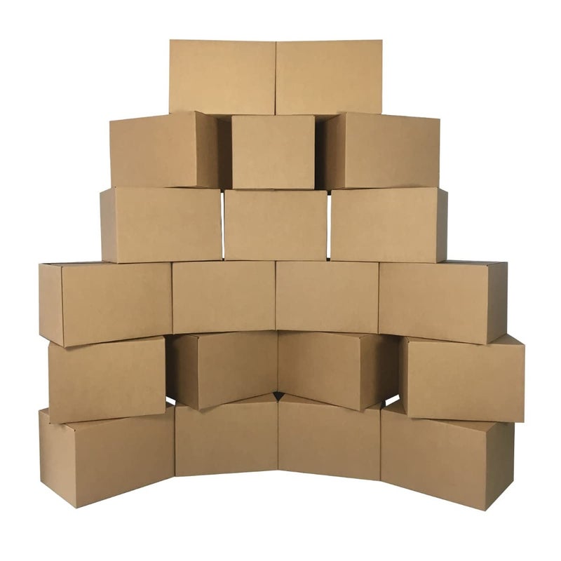 Uboxes UBMOVE Medium Moving Boxes 18"L x 14"W x 12"H 20-Pack Corrugated Cardboard Box for Shipping, Mailing, Packing, Packaging and Storage - Image 1