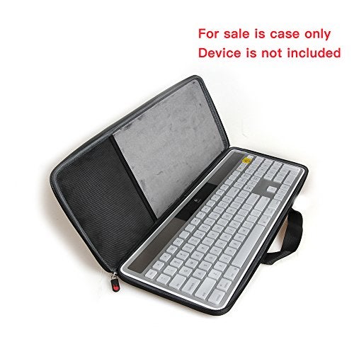 Hermitshell Travel Hard Case for Logitech Wireless Solar Desktop Keyboard K750 (Not fit MK750) - Image 2