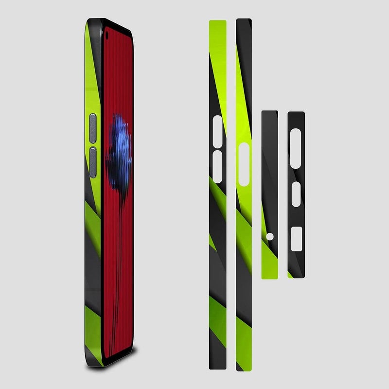 FCS Side Panel Vinyl Sticker Edge Side Skin Compatible for iPhone 13 | Crome Film Wrap Stickers | All Side Sticker Vinyl Protector Sticker (-32) - Image 1