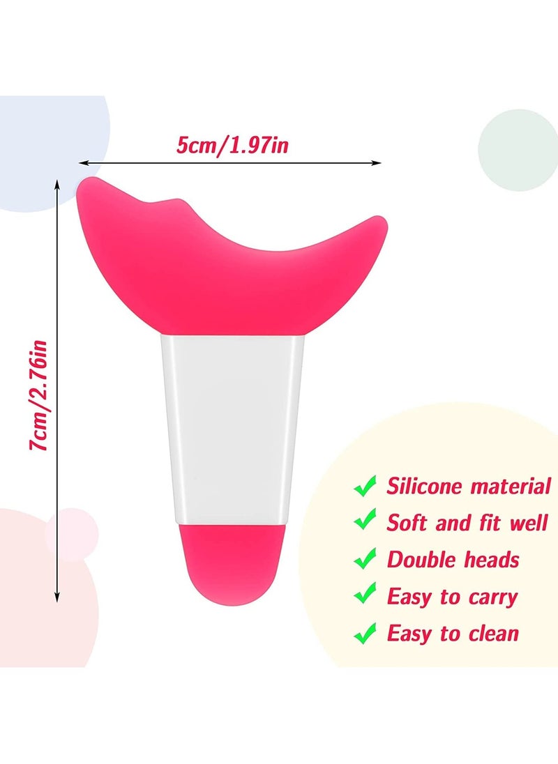 Generic - Eye Makeup Tool Eyelash Eyeshadow Silicone Auxiliary Protection Tool Reusable Prevent Soiling Makeup Tool Suitable for Professional Makeup Artists Beginners 7Pcs - Image 1