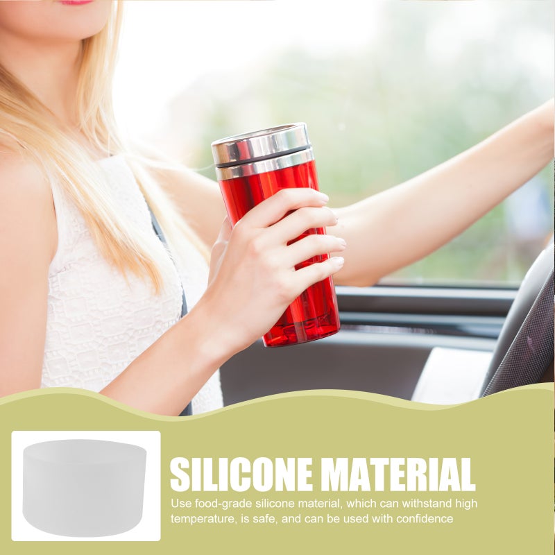 Water Bottle Cup Cover, Durable Plastic Insulation Sleeve, Non-slip Jug Protector - Image 3