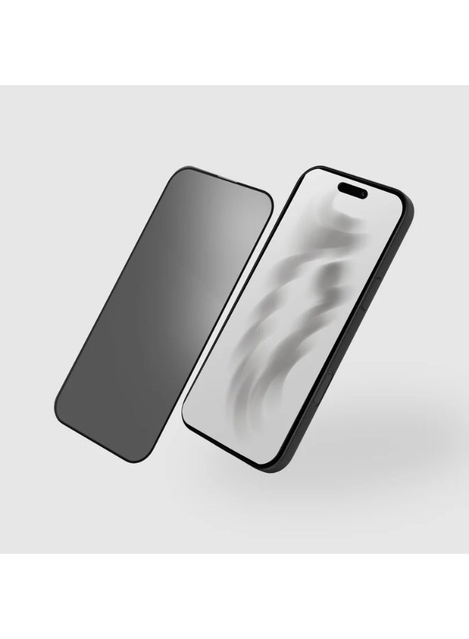 بروستايل واقي شاشة الخصوصية لجهاز iPhone 15 Pro Max - زجاج مقسّى 9H مضاد للتجسس - Image 2