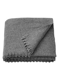Graidient span Graidient span ikeaTJRBLOMSTER BedspreadGrey 150x210 cm 59x83 