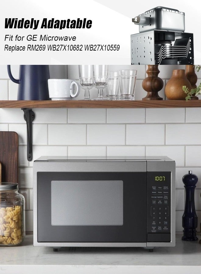 TIKSCIENCE Magnetron Compatible with GE Microwave Replace RM269 WB27X10682 WB27X10559 1086312 2M319J 2M219J, Microwave Oven Replacement Magnetron - Image 5