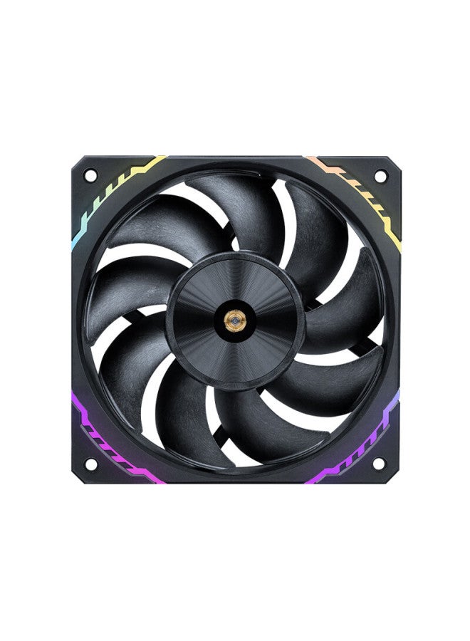 Valkyrie S12 Vk Fdb Bearing, Lcp Fan Blades, Secondary Dynamic Balance, 2150rpm, 12cm Case Fan, 4pin Pwm, Argb Lighting Effects - Image 3