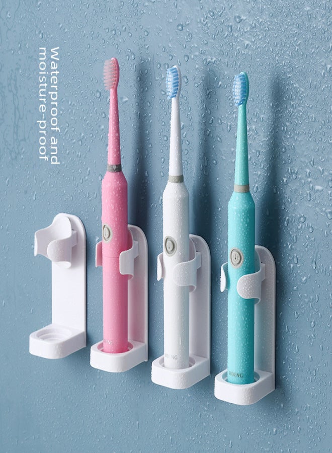 Electric Toothbrush Wall Organizer No-drill Suction Storage Mount Holder - Image 4