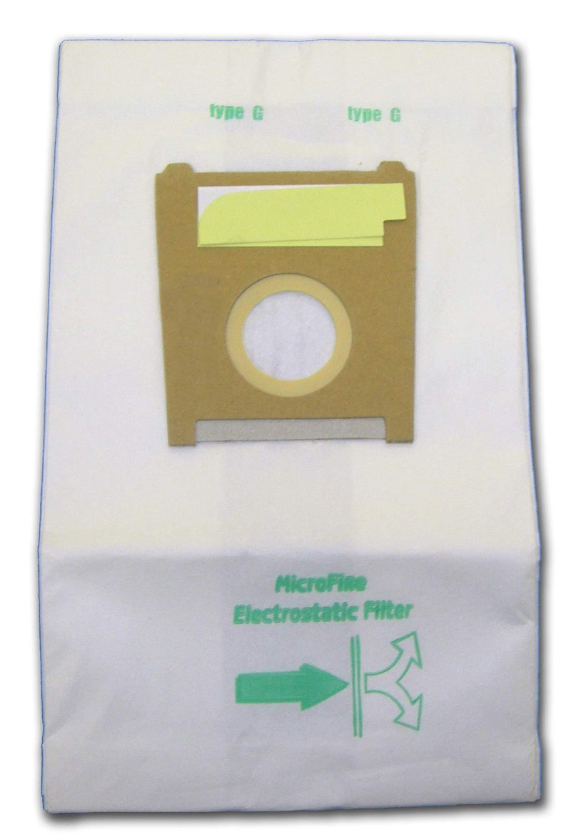 EnviroCare Replacement Micro Filtration Vacuum Cleaner Dust Bags Designed to Fit Bosch Type G Compact Series and Formula Series Canisters. 5 Pack - Image 1