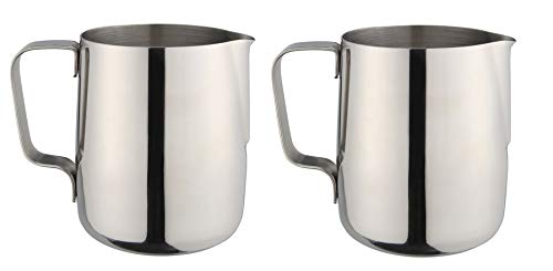 Dynore Set of 2 Milk Jug (Stainless Steel) - 600 Ml - Image 1