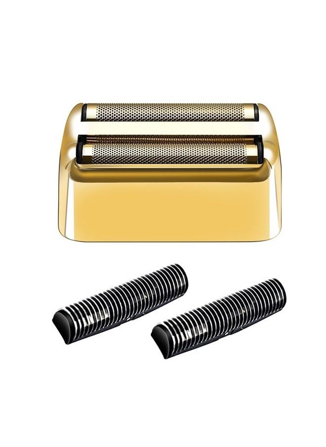 colorski Shaver Replacement Foil and Cutters Compatible with BaBylissPRO Barberology Double FXFS2G (Gold) 